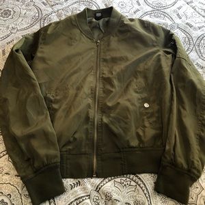 Wet Seal Olive green Bomber Jacket